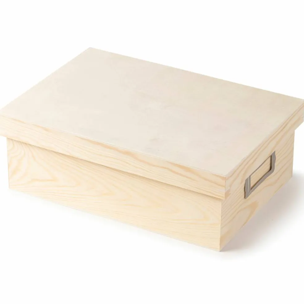 Wood Photo Box with Lid by Make Market®