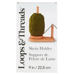 Wood Skein Holder by Loops & Threads®