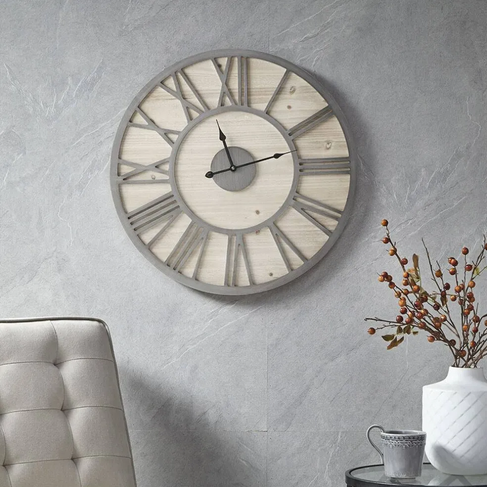 23.6" Wood Wall Clock