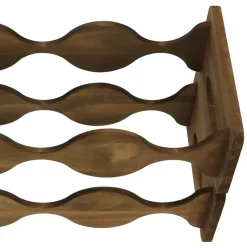 16.5" Wood Wine Bottle Holder by Ashland®
