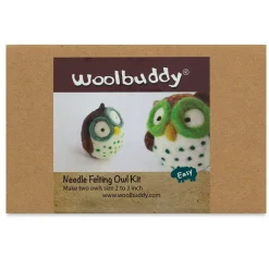 Woolbuddy Needle Felting Kit - Owl Kit