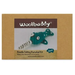 Woolbuddy Needle Felting Kit - Narwhal Kit