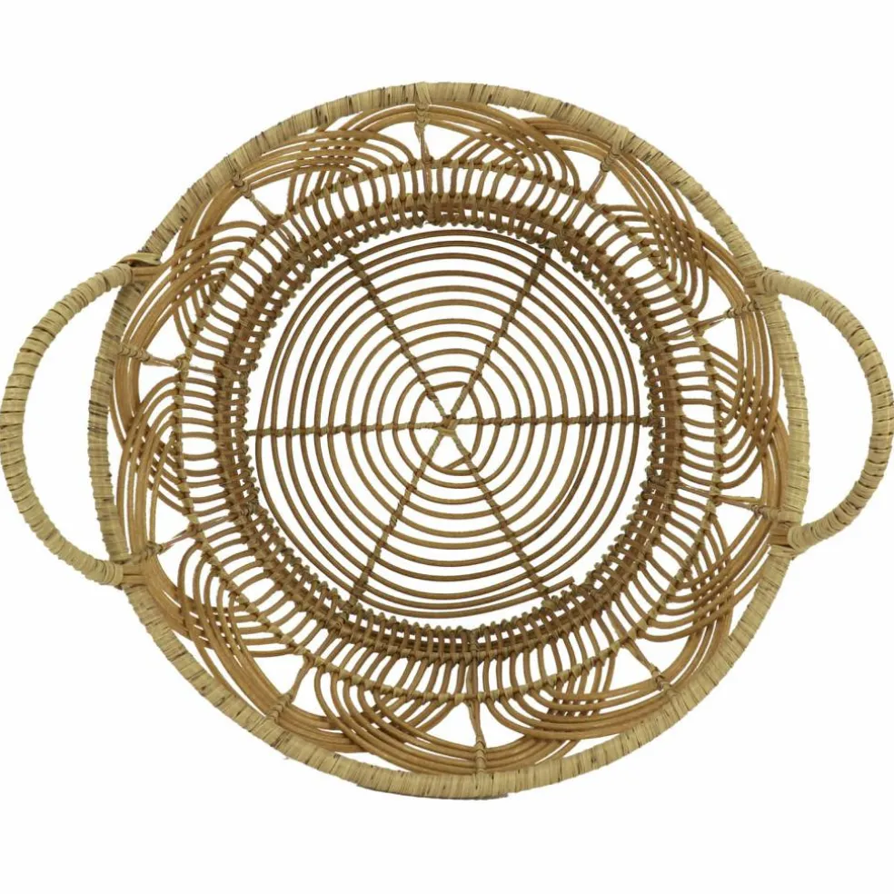 16" Woven Arch Plastic Basket with Handles by Ashland®