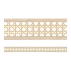 Woven Cane Straight Border