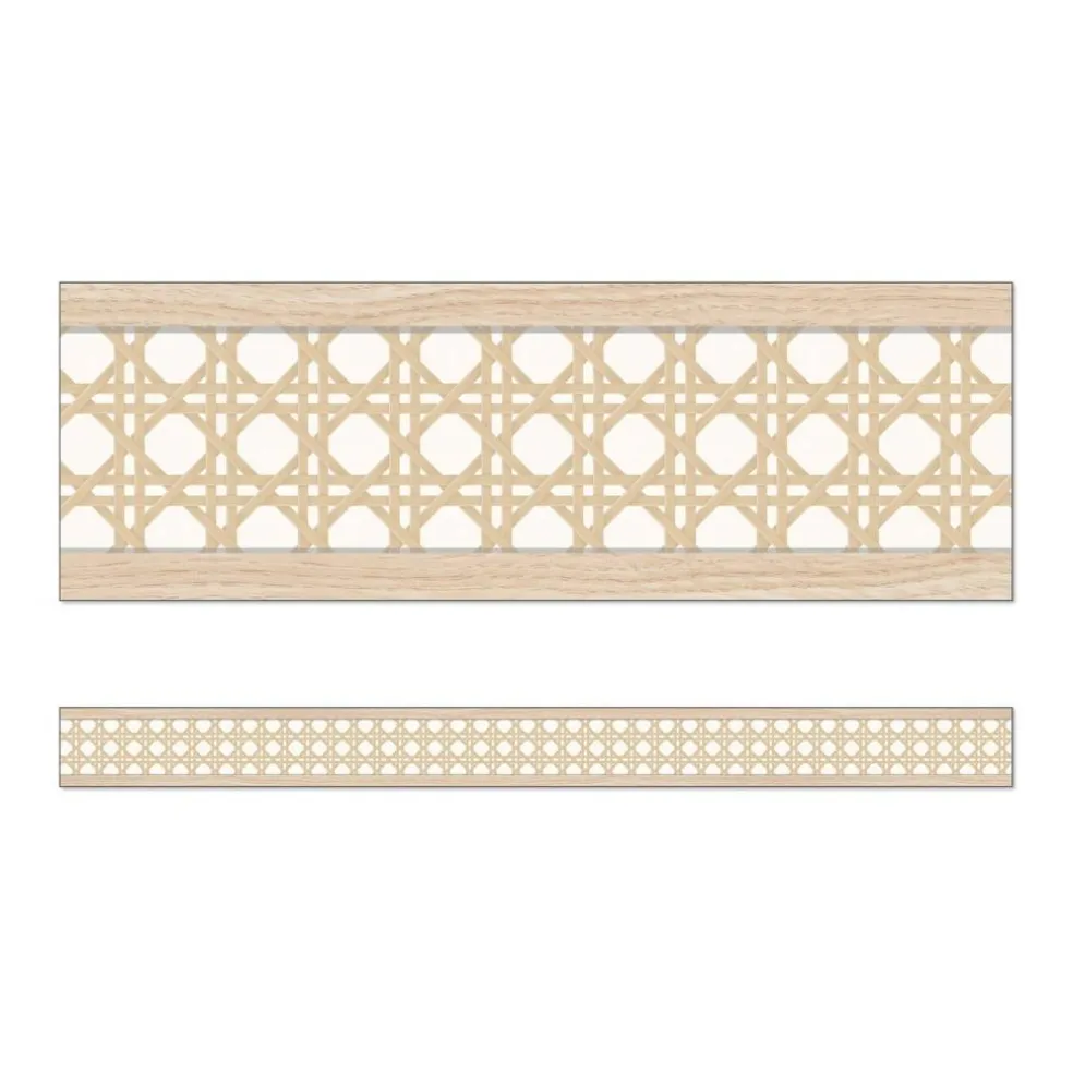 Woven Cane Straight Border
