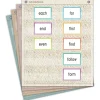 Woven Magnetic Mini Pocket Charts, 14" x 17", Set of 4