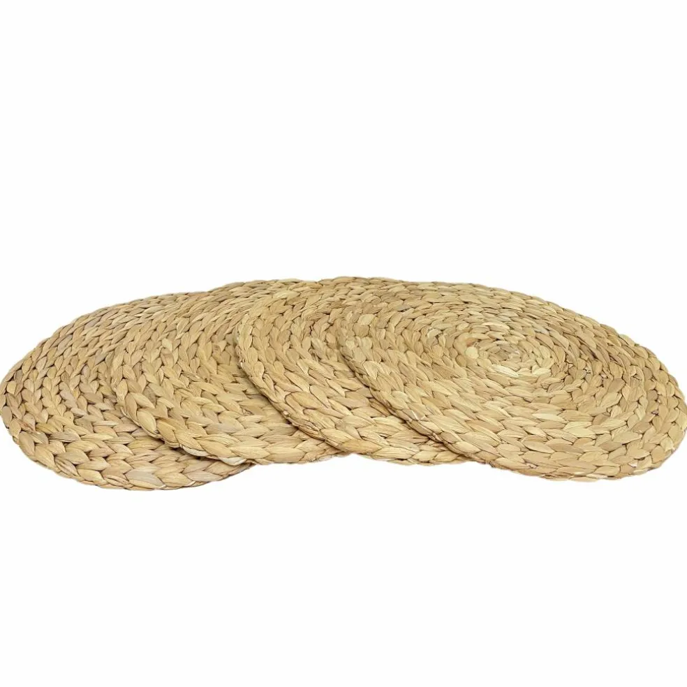 14" Woven Water Hyacinth Decorative Chargers, 4ct. by Celebrate It™