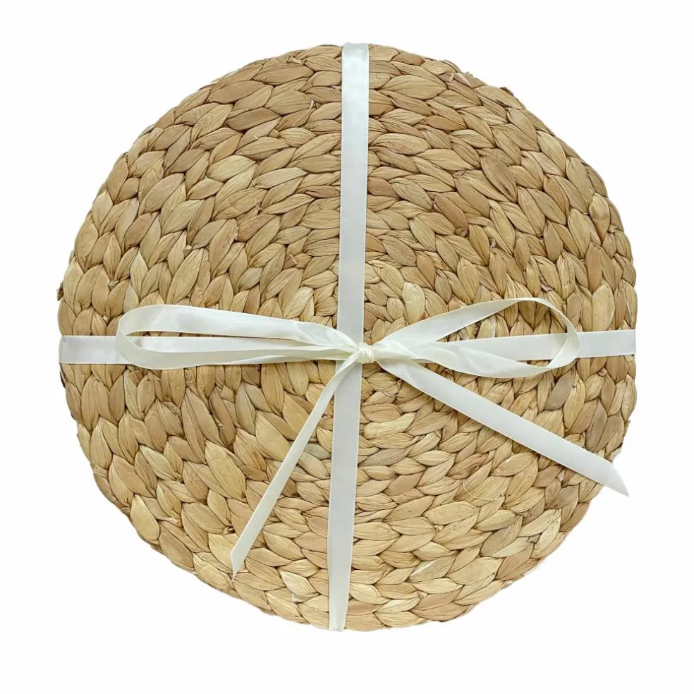 14" Woven Water Hyacinth Decorative Chargers, 4ct. by Celebrate It™
