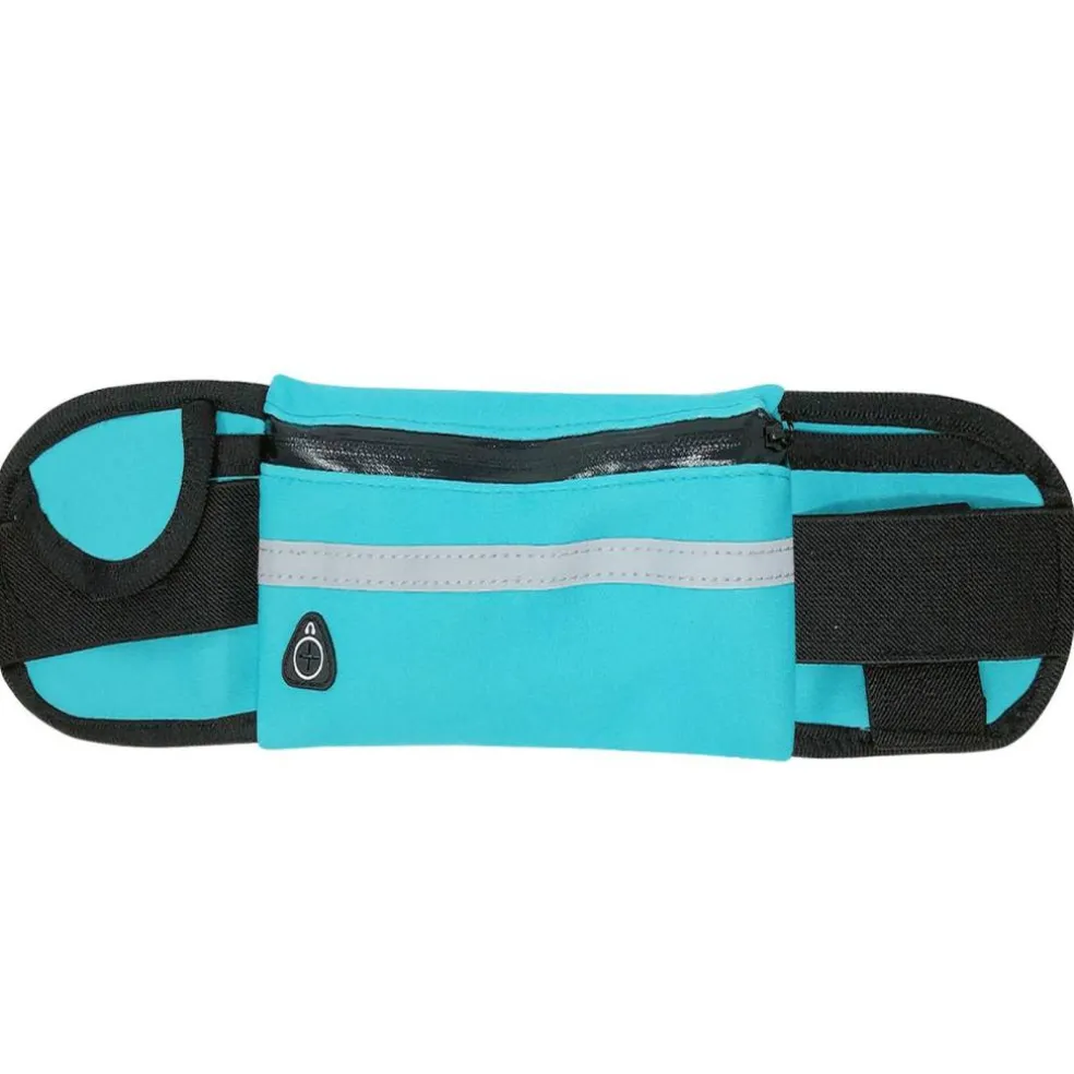 Wrapables Adjustable Neoprene Running Belt, Waterproof Fanny Pack, Workout Pouch for Running Jogging Hiking