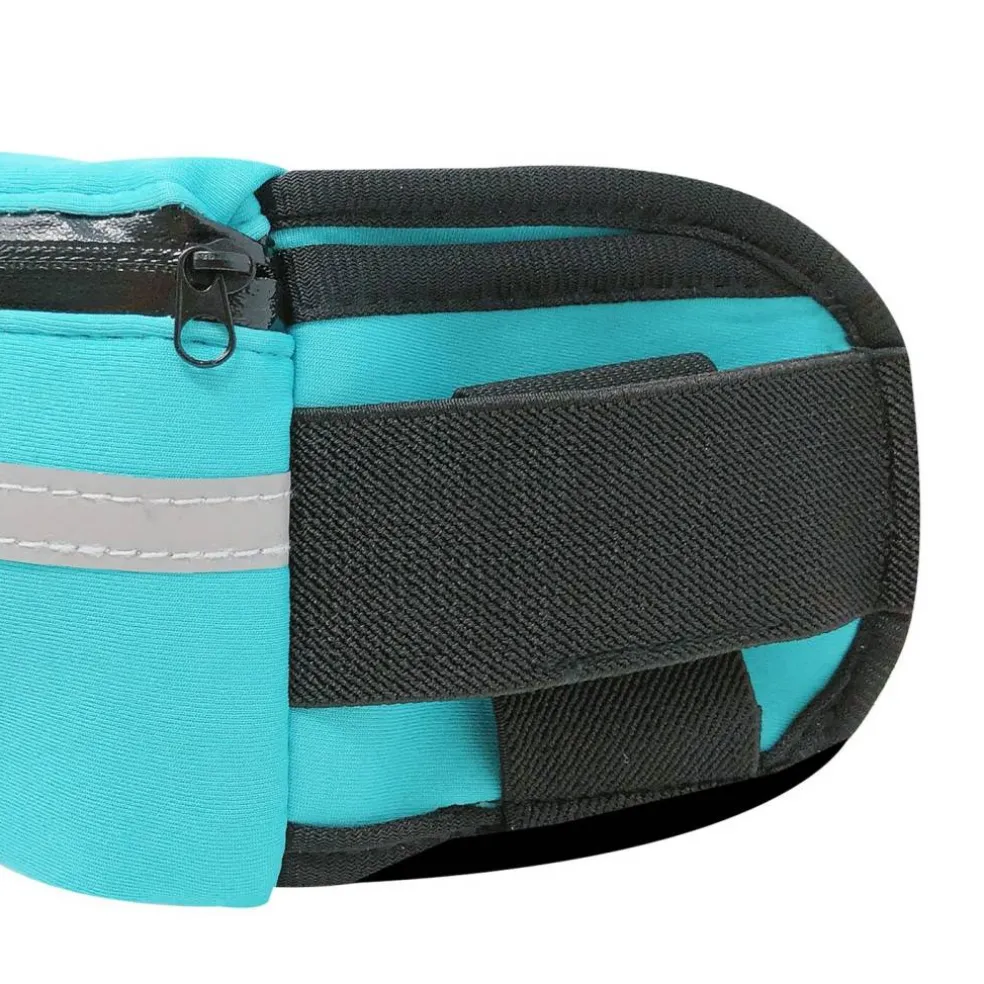 Wrapables Adjustable Neoprene Running Belt, Waterproof Fanny Pack, Workout Pouch for Running Jogging Hiking