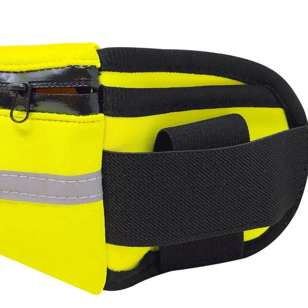 Wrapables Adjustable Neoprene Running Belt, Waterproof Fanny Pack, Workout Pouch for Running Jogging Hiking
