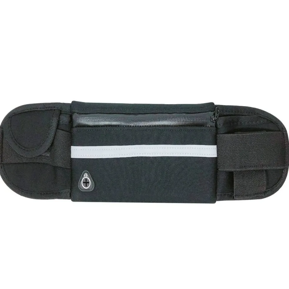 Wrapables Adjustable Neoprene Running Belt, Waterproof Fanny Pack, Workout Pouch for Running Jogging Hiking