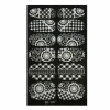 Wrapables Fashionable Black and White Nail Art Stickers