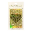 Wrapables Gold Nail Art Guide Large Nail Stencil Sheet - Butterflies