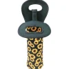 Wrapables Insulated Neoprene Wine Tote, One Bottle / Sunflowers