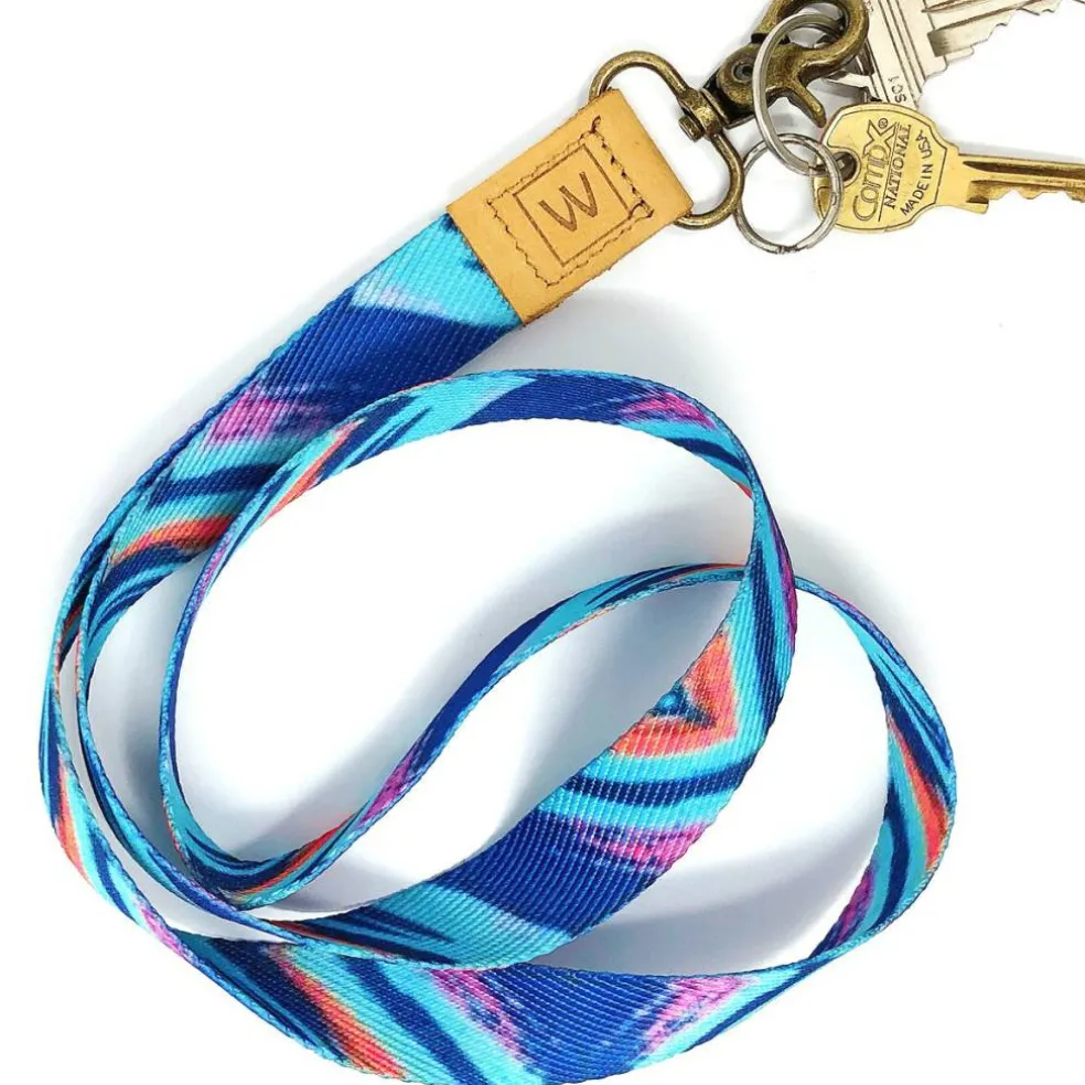 Wrapables Lanyard Keychain and ID Badge Holder