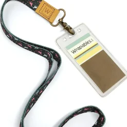 Wrapables Lanyard Keychain and ID Badge Holder