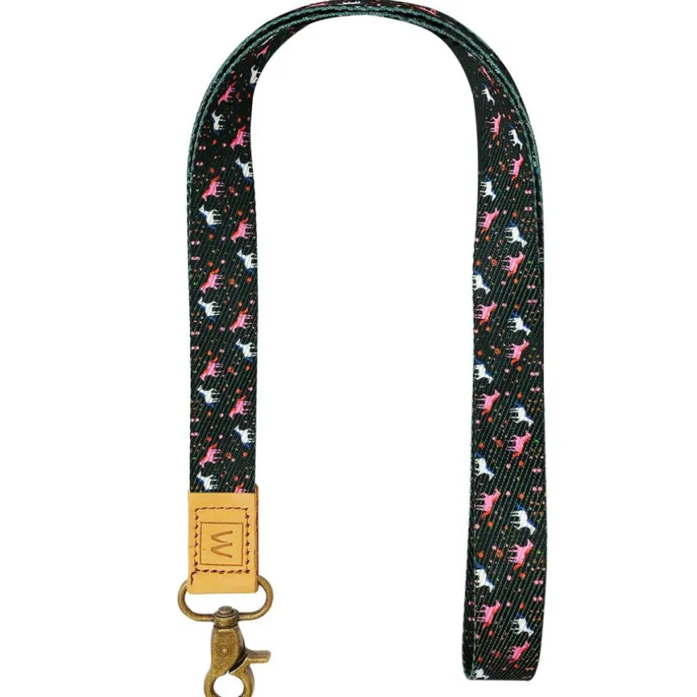 Wrapables Lanyard Keychain and ID Badge Holder