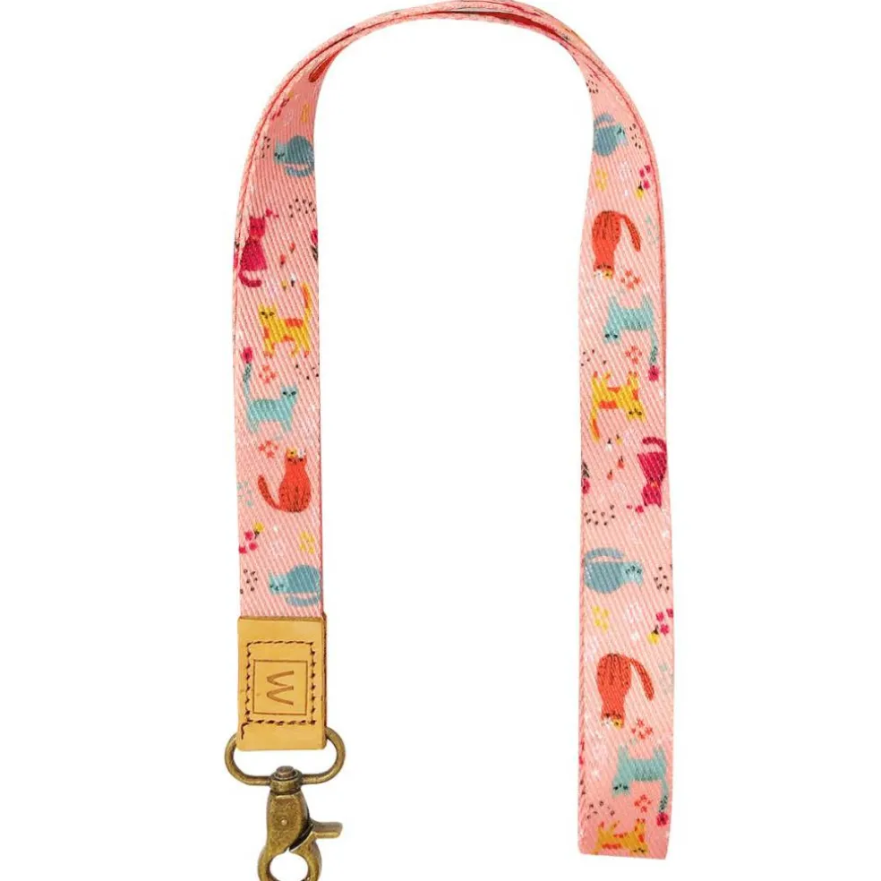 Wrapables Lanyard Keychain and ID Badge Holder