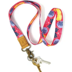 Wrapables Lanyard Keychain and ID Badge Holder