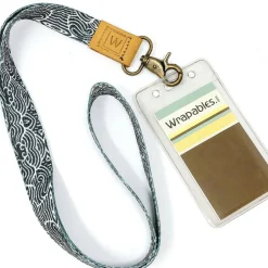 Wrapables Lanyard Keychain and ID Badge Holder