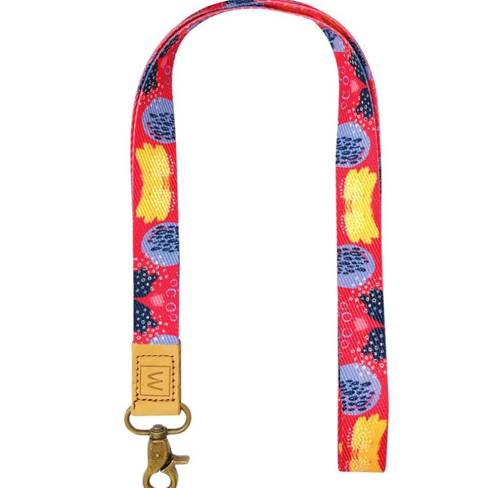 Wrapables Lanyard Keychain and ID Badge Holder