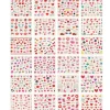 Wrapables Valentine's Day Water Transfer Nail Decals, 24 Sheets (Hearts & Blossoms)
