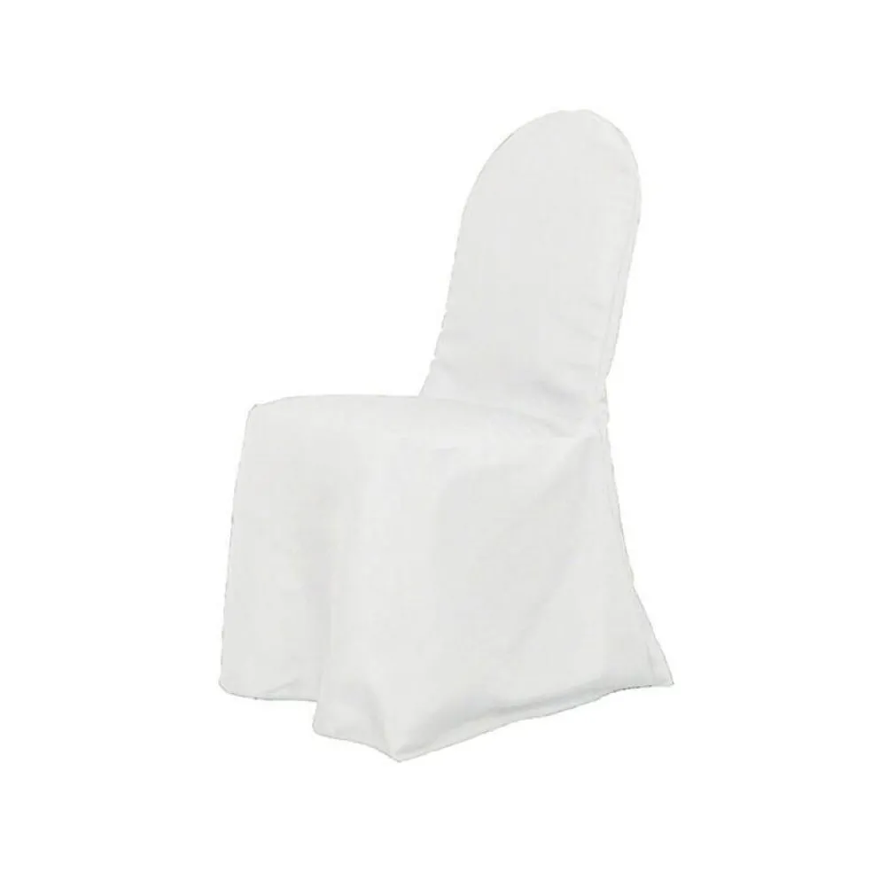 Wrinkle-Free Banquet Chair Covers for Weddings & Events