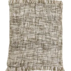 50" x 60" Beige Soft Flannel Throw by Ashland®