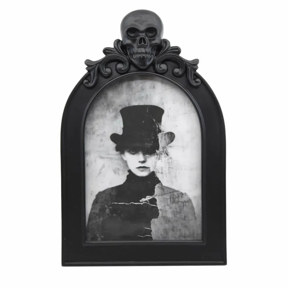 5" x 7" Black Arch with Skull Tabletop Frame by Ashland®