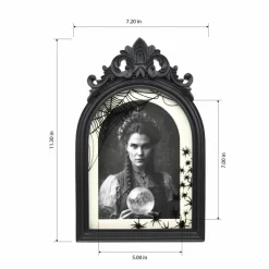 5" x 7" Black Arch with Spiders Tabletop Frame with Mat by Ashland®