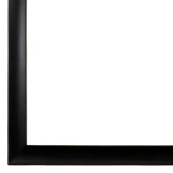 8.5" x 11" Black Document Frame with Double Mat by Studio Décor®
