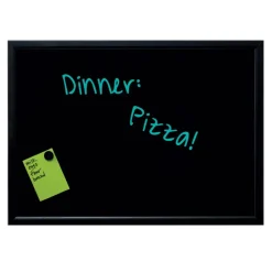 23" x 32" Black Framed Magnetic Wet Erase Board by B2C®