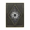 5" x 7" Black & Gold Diamond Tarot Card Tabletop Frame