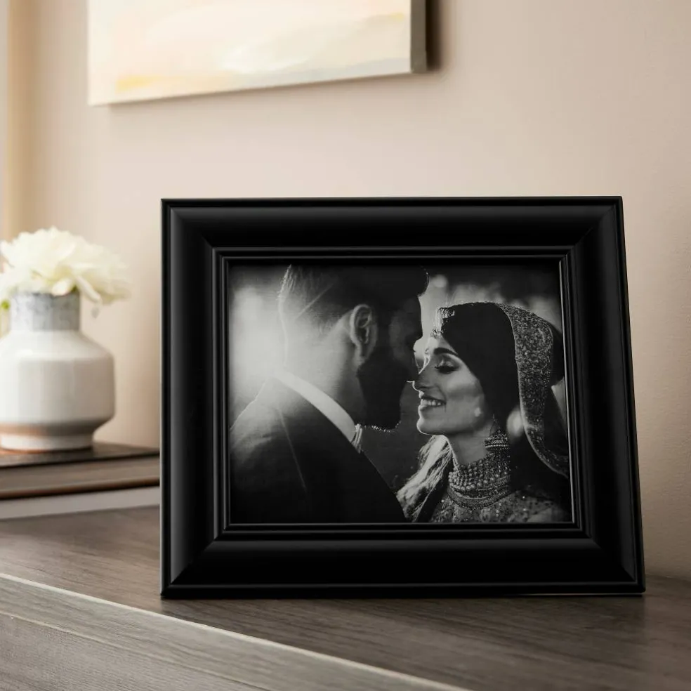 8" x 10" Black Inner Ridge Frame, Expressions™ by Studio Décor®