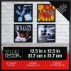 12.5" x 12.5" Black LP Album Frame by Studio Décor®