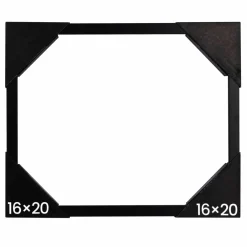 16" x 20" Black Open Back Frame by Studio Décor®