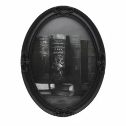 5" x 7" Black Oval Ornate Tabletop Frame by Ashland®
