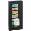 6" x 14" Black Panel Shadow Box by Studio Décor®