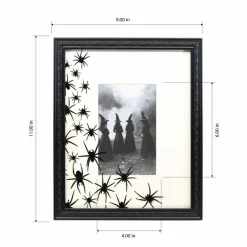 4" x 6" Black Spiders Tabletop Frame with Mat by Ashland®