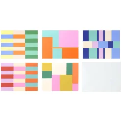 4.25" x 5.5" Block Print Card & Envelope Sets, 50ct. by Recollections™