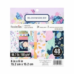 6" x 6" Bloomsbury Paper Pad by Recollections™, 48 Sheets