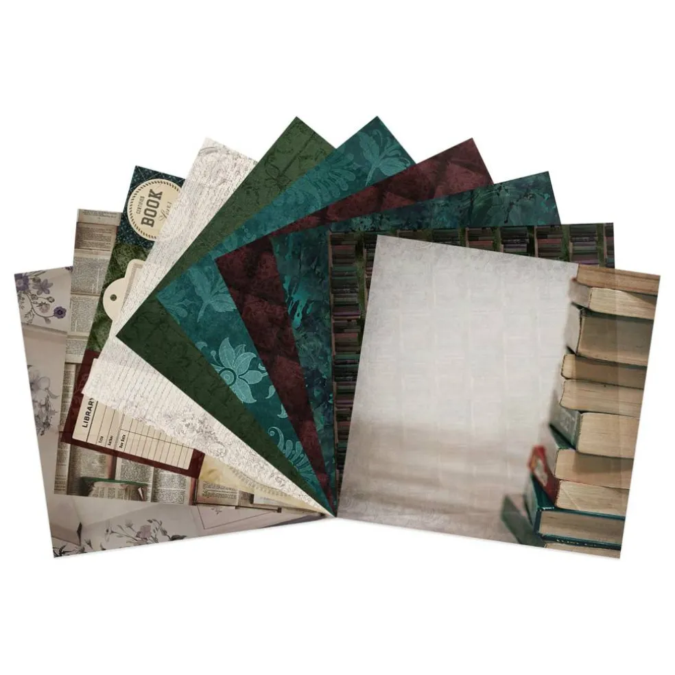 12" x 12" Book Lover Vellum Paper Pad by Recollections™, 20 Sheets