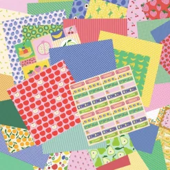 12" x 12" Bright Fruits Double-Sided Cardstock Paper Pad by Recollections™, 36 Sheets