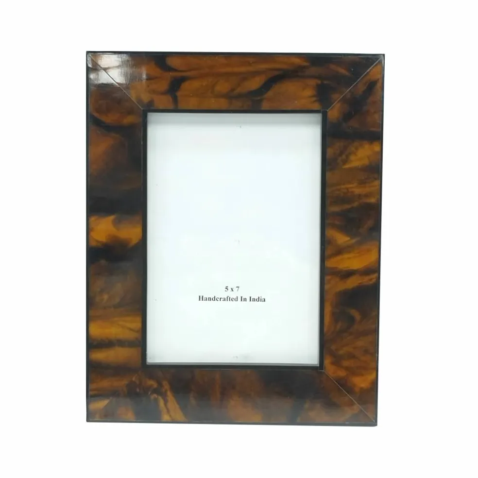 5" x 7" Brown & Black Tortoise Shell Frame by Ashland®