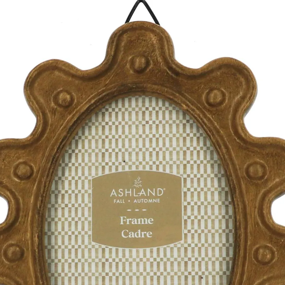 4" x 6" Brown Oval Frame by Ashland