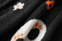 50" x 60" Candy Corn, Flowers & Skull Throw Blanket by Ashland®