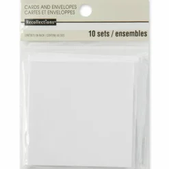 3" x 3" Card & Envelope 10 Pack by Recollectionsâ„¢
