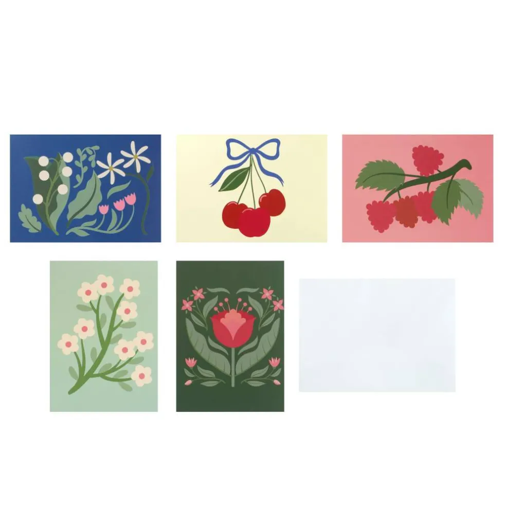 5" x 7" Cherry & Botanical Card & Envelope Sets, 50ct. by Recollections™