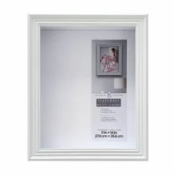 11" x 14" Classic White Shadow Box by Studio Décor®